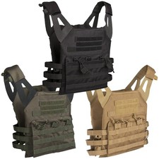 Mil-Tec Plate Carrier Gilet Gen II Molle Missione Antiproiettile Montaggio