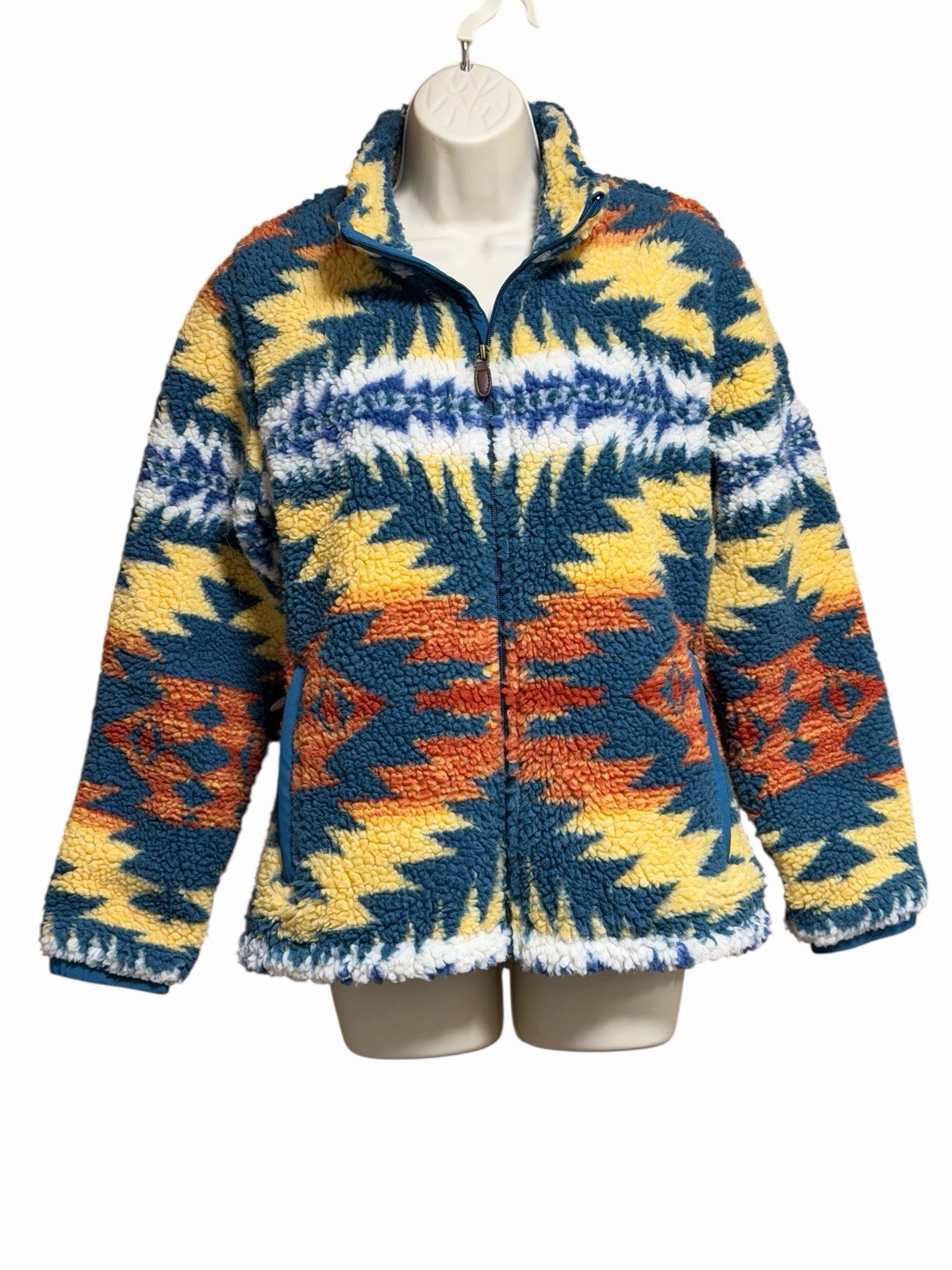 Ariat x Pendleton Sherpa Jacket Southwestern Azte… - image 6