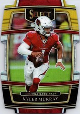 2021 Panini Select #3 Kyler Murray Black and Gold Prizm Die Cut