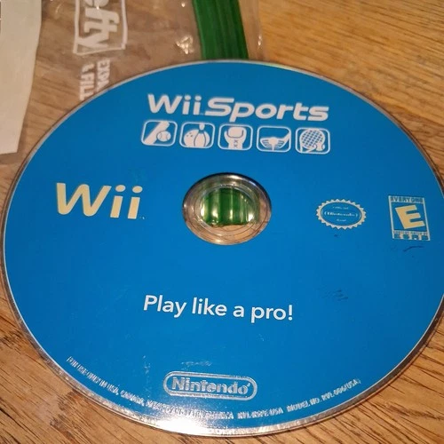 Wii Sports (Nintendo Wii, 2006) Disc Only - E NTSC-U/C Blue Label Video Game