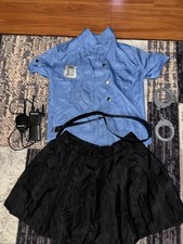 Girls Police Officer Costume Halloween/Dress Up XL