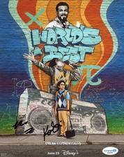 Karan Soni "World's Best" Signed Autograph 8x10 Photo Actor ACOA COA