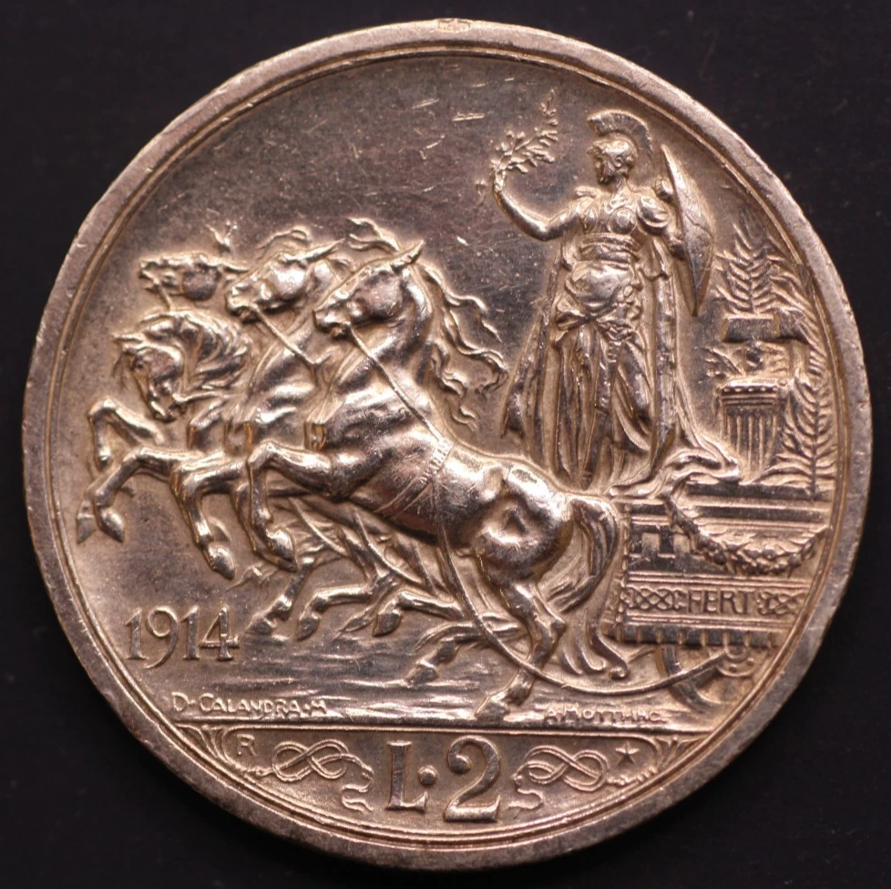 Silver 1914 Year Italian Coins (1861-Now) for sale | eBay