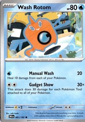 Wash Rotom 061/182 Destined Rivals