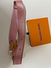 Louis Vuitton Shoulder Strap Adjustable Crossbody Shoulder Replacement Pink W/B