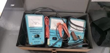 Vintage 70's Wards Riverside Test Coil Tach Generator Regulator 3- Tester Set