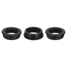 3Pcs Rubber Grommets 47mm Drill Hole, 38mm ID Top Hat Hole Plug Grommet
