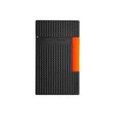 S. T. Dupont Lighter Fluo Le Grand Black & Orange - C23069