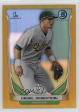 2014 Bowman Prospects Chrome Gold Refractor 41/50 Daniel Robertson #BCP36 i6j