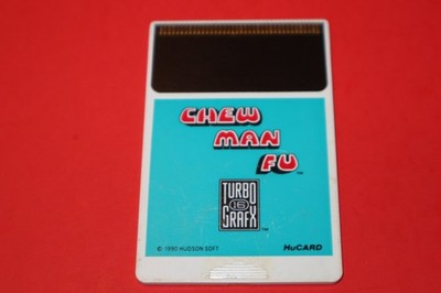 CHEW MAN FU FOR TURBOGRAFX 16 TG-16 *HUCARD ONLY* TESTED!