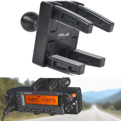 Heavy Duty HF/VHF/UHF All Mode Portable QRP Transceiver Holder Mount with 1'' ...