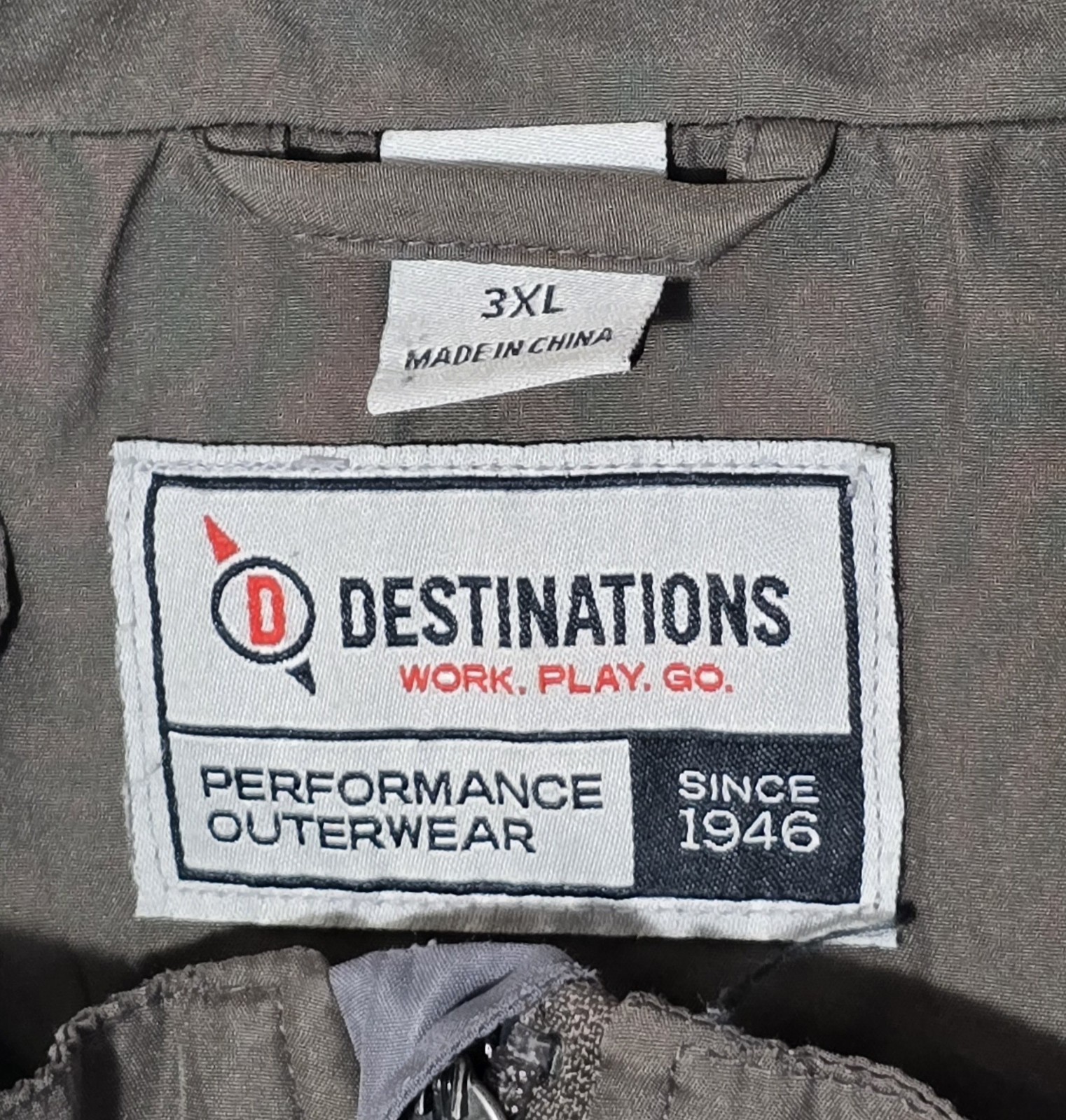 Destinations Outerwear Performance Jacket (Windbr… - image 4