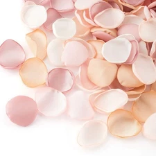 Ling's moment Rose Petals, Silk Flower Petals for Wedding/Aisle/Flower Girl B...