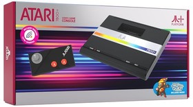 Retro Atari 7800+ Console with Wireless Controller & Crystal Quest - HDMI Ready