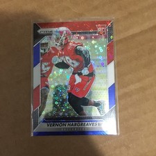 2016 Panini Prizm #233 Vernon Hargreaves III Red White & Blue Disco