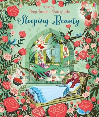 Peep Inside a Fairy Tale Sleeping Beauty by Anna Milbourne Book The Fast Free