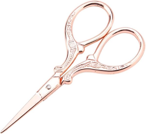 Vintage NäHset Schere Edelstahl Kreuz Stich Antike NäHschere Schere Stickschere-image