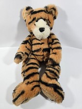 14" Zooglies Tiger Plush Jointed Posable Limited Edition early 2000's