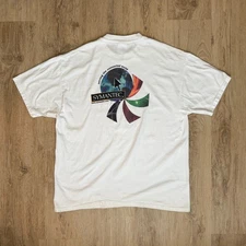 Symantec Graphic T-Shirt Serving The Connected World White XL Techwear