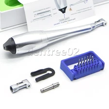 Dental Torque Wrench Universal Implant Kit Contra Angle 16 Drivers