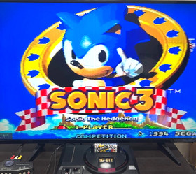 MD SONIC THE HEDGEHOG 3   Mega Drive / GENESIS  MD SEGA MEGADRIVE