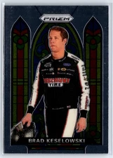 2020 Panini Prizm #64 Brad Keselowski Stained Glass