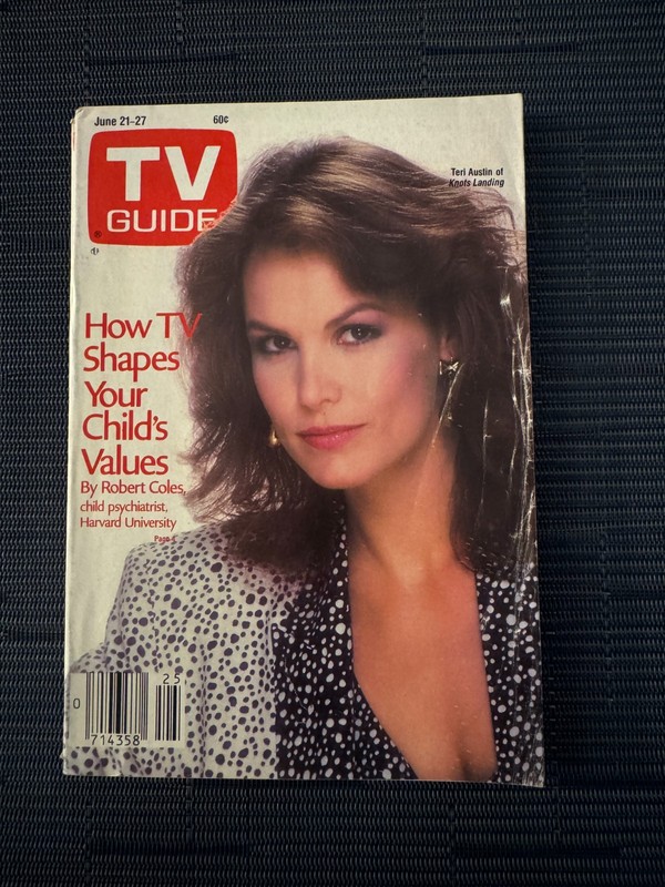 TV Guide June 21-27 1986 Teri Austin / Western Illinois Region