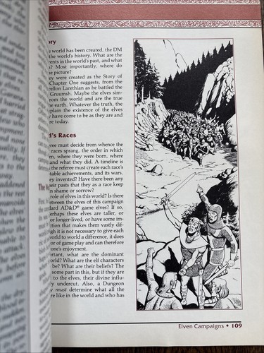 Complete Book of Elves AD&D 2nd Ed RPG 2131 TSR 1992 - Imagen 2 de 6