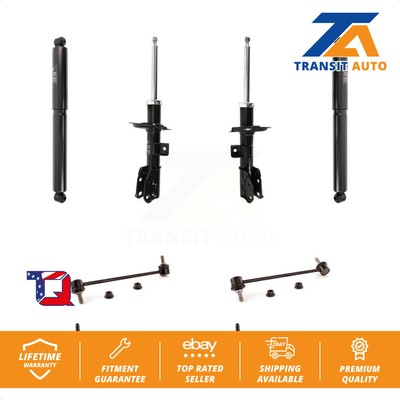 Front Rear Strut Shock & TOR Bar Link Kit (8Pc) For Saturn Vue Suzuki XL-7