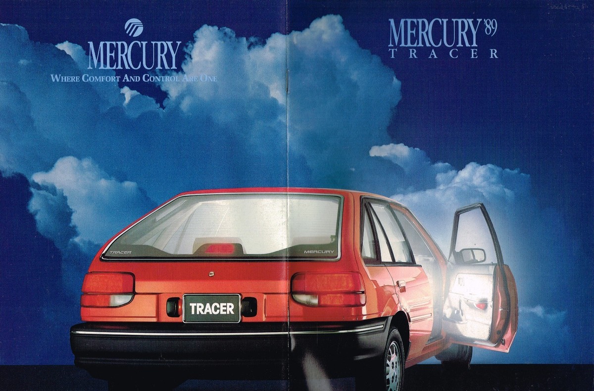 1989 Mercury TRACER Brochure / Catalog : SPORT, Station Wagon | eBay