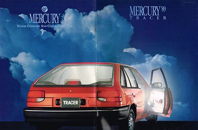 1989 Mercury TRACER Brochure / Catalog : SPORT, Station Wagon | eBay
