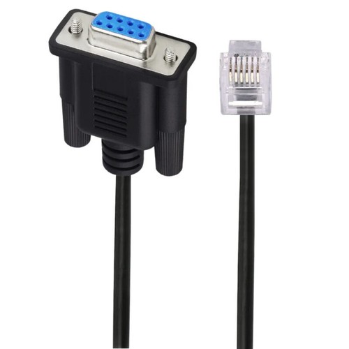 DB9 to RJ11 RJ12 6P6C Lan Network Serial Console Cable - 第 4/6 張圖片
