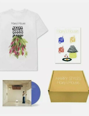 Harry Styles - Harry s House Limited Edition CD Box Set X Large T-Shirt SEALED 