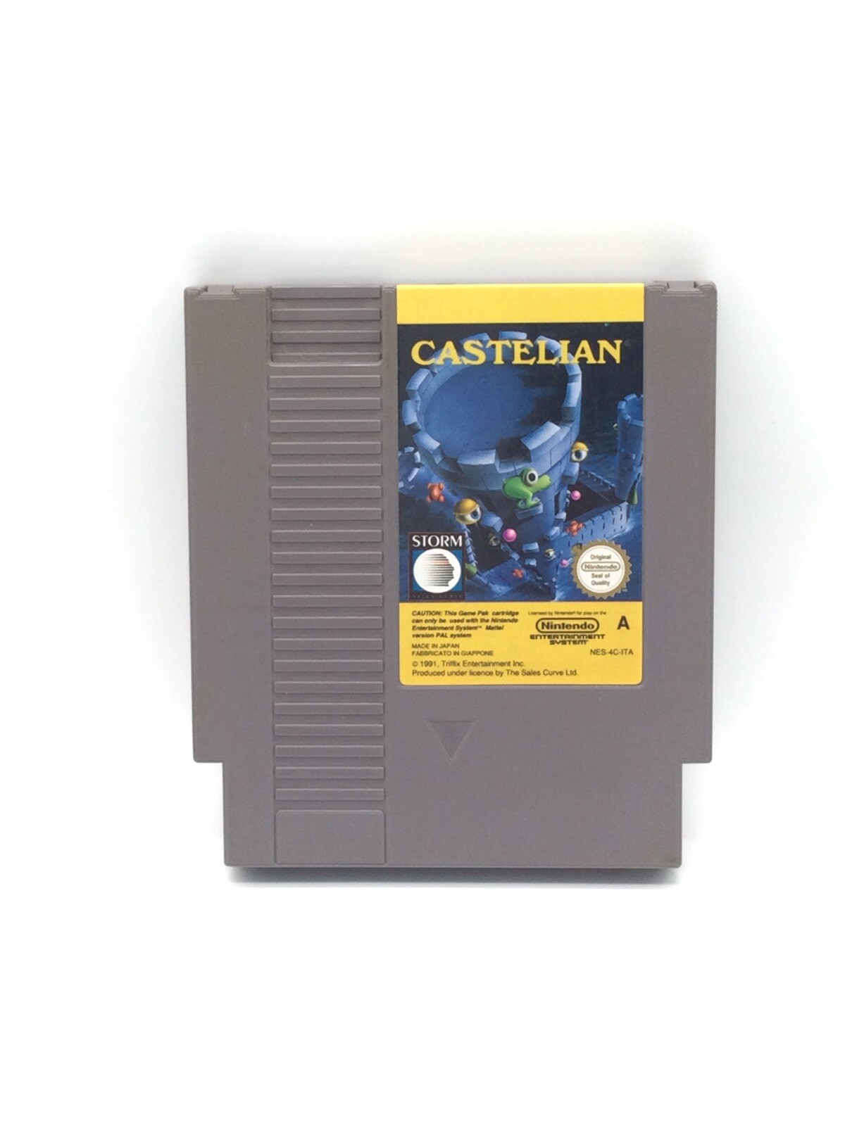 Nintendo Nes Castelian Pal A Seulement Cartouche Conditions Photo