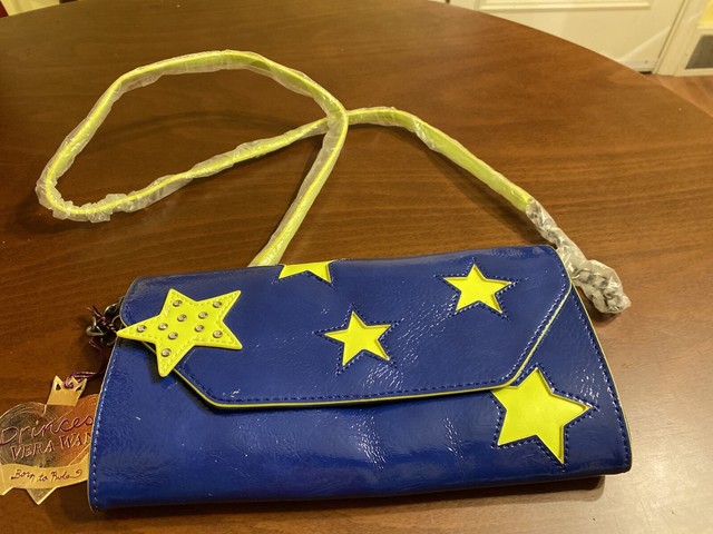 vera wang blue purse