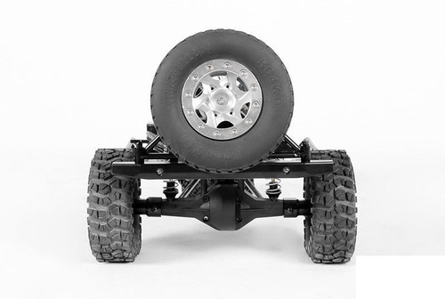 Tough Armor METAL OPENING Spare Tire Carrier Axial SCX10 Ver 2 LED mount Z-S0185 - Picture 7 of 12