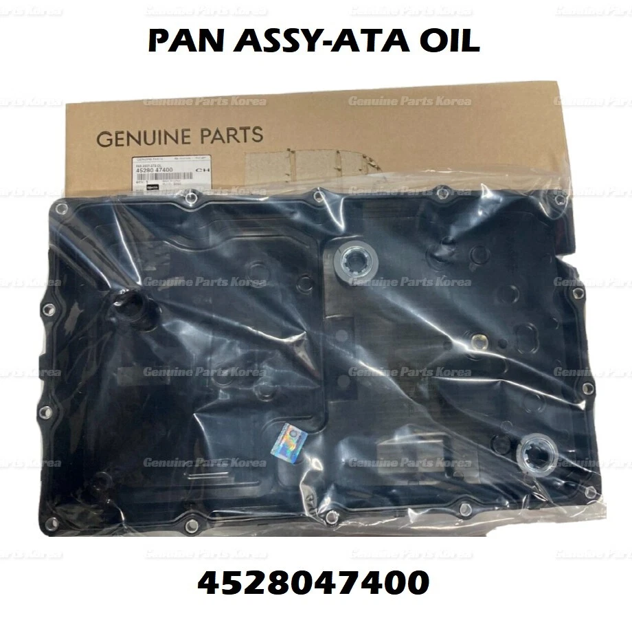 ⭐Genuino⭐ Cubierta de cárter de aceite de transmisión 4528047400 para Hyundai G70 Kia K900 Stinger Foto 3 de 4