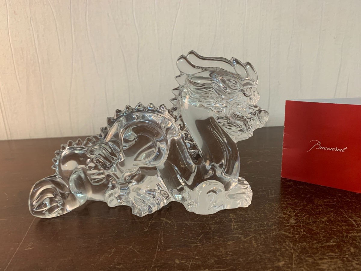 Baccarat クリスタルガラス ドラゴン 約10cm Crystal Dragon by Baccarat | eBay