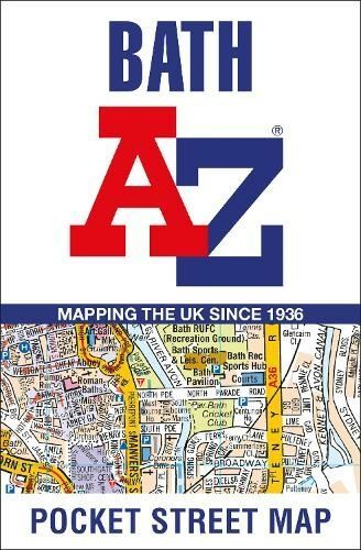 Bath A-Z Pocket Street Map by A-Z Maps - Picture 1 of 1