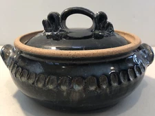 Covered Dish Pottery Studio Art  10”x6”
