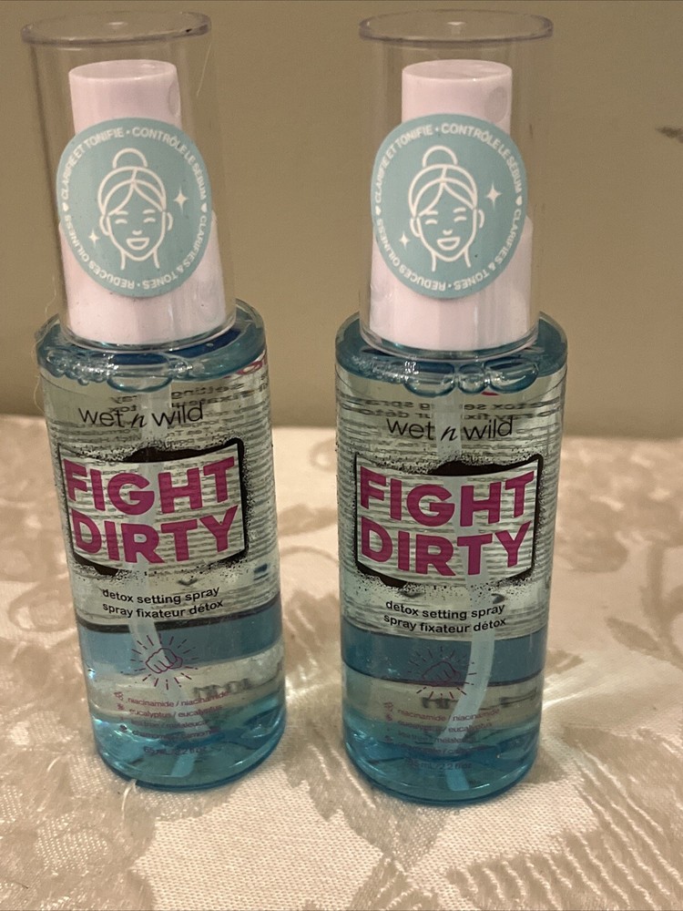 WET N WILD Fight Dirty Detox Setting Spray 2-Pack  
