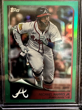2025 Topps Series 1 Baseball Michael Harris Jr Atlanta Braves Green /99
