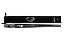 Clarke Sweetone D Traditional Irish Tin Whistle & Soft Black Whistle Pouch Black