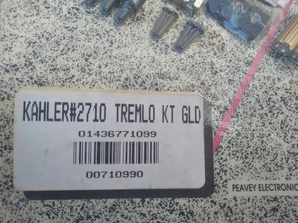 Kahler #2710 Tremolo Kit Gold - Image 2 of 4