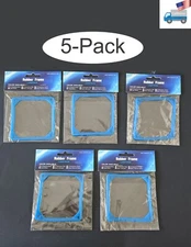 5-pack: NEW Lamptron UV Sensitive Blue Noise & Anti-Vibration Pad for 80mm Fans