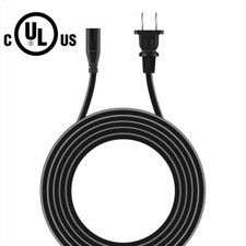 6ft UL AC Power Cable For Phillips CPAP BIPAP 1005894 1038928 Charger PSU Cord
