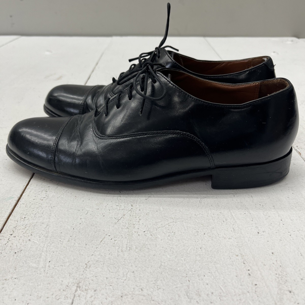 Bostonian Classics First Flex Black Leather Dress Shoes, size 8W Bostonian Black Leather Dress Shoes 11 (44) | Mercari main image 2