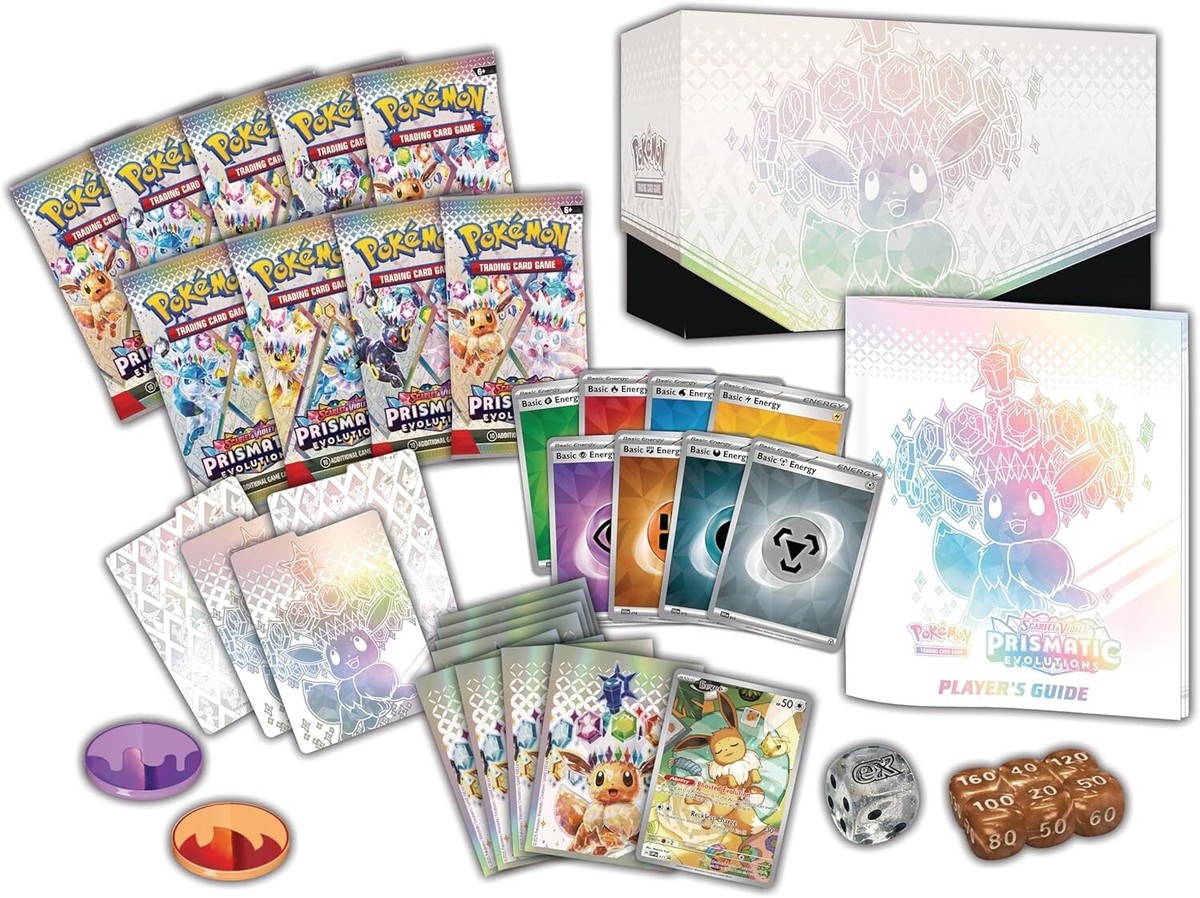 PRISMATIC EVOLUTIONSプリズマティックエボリューションズETB Pokemon Prismatic Evolutions ETB - Pokemon Trading Card Game | eBay