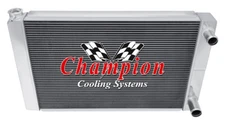 Discount Champion 3 Row Dual Pass Universal Crossflow 26" Core Radiator #UN26-DP