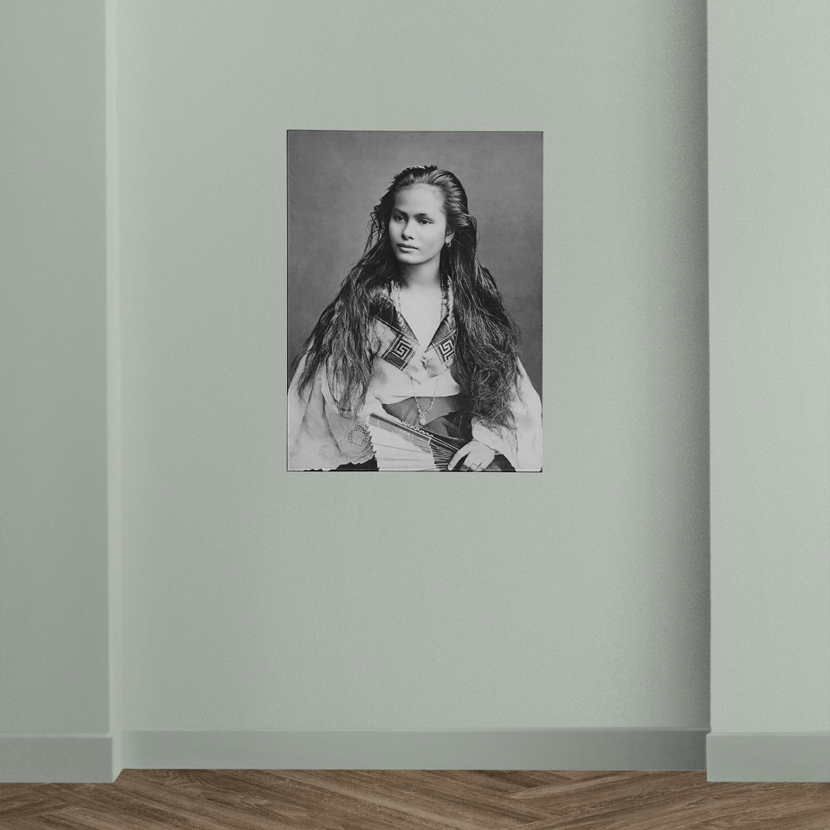 Mestiza de Sangley Mona Lisa of the Pacific Islands Photo Poster